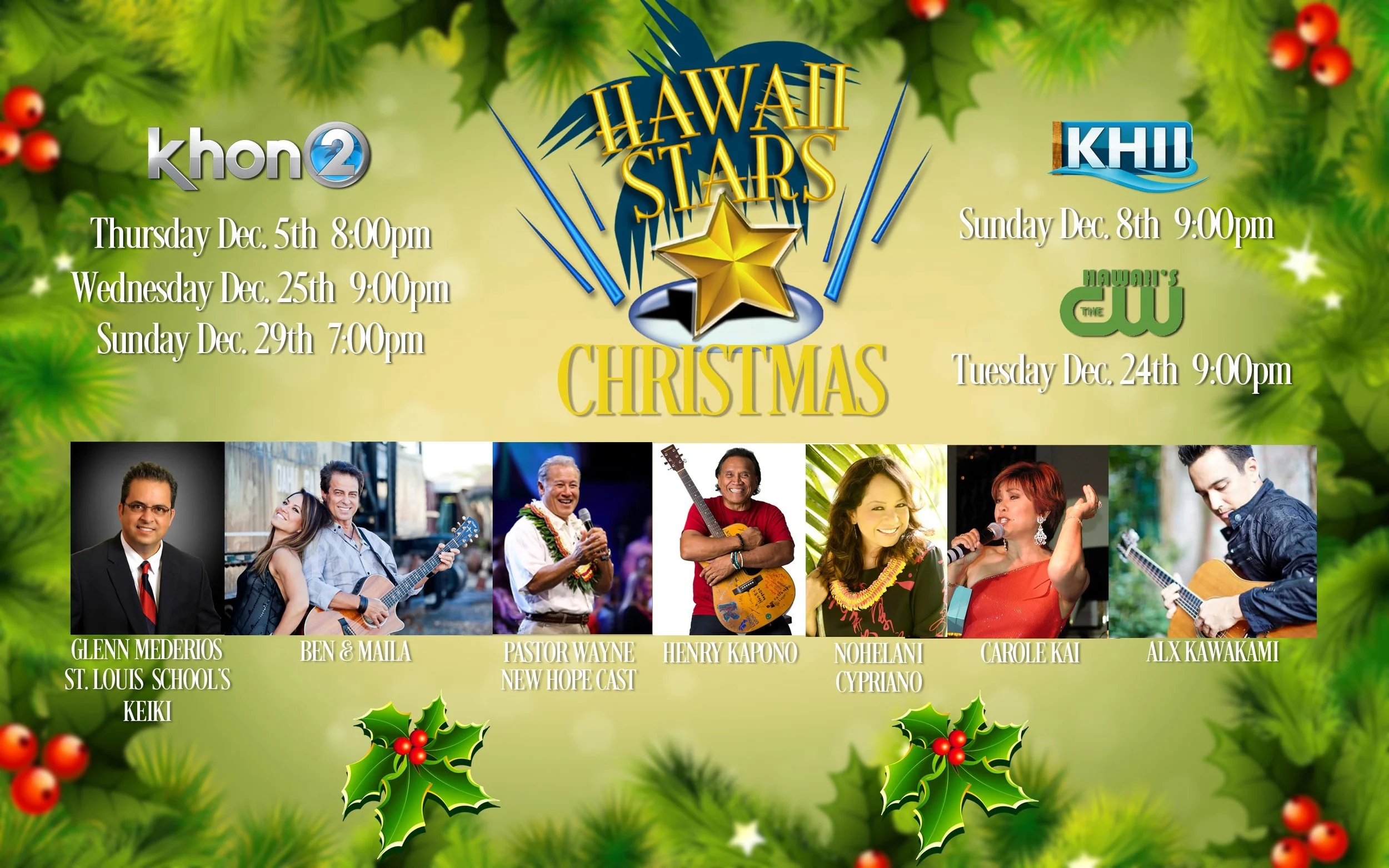 Hawaii Stars Christmas Presents:  A Beautiful Holiday Concert