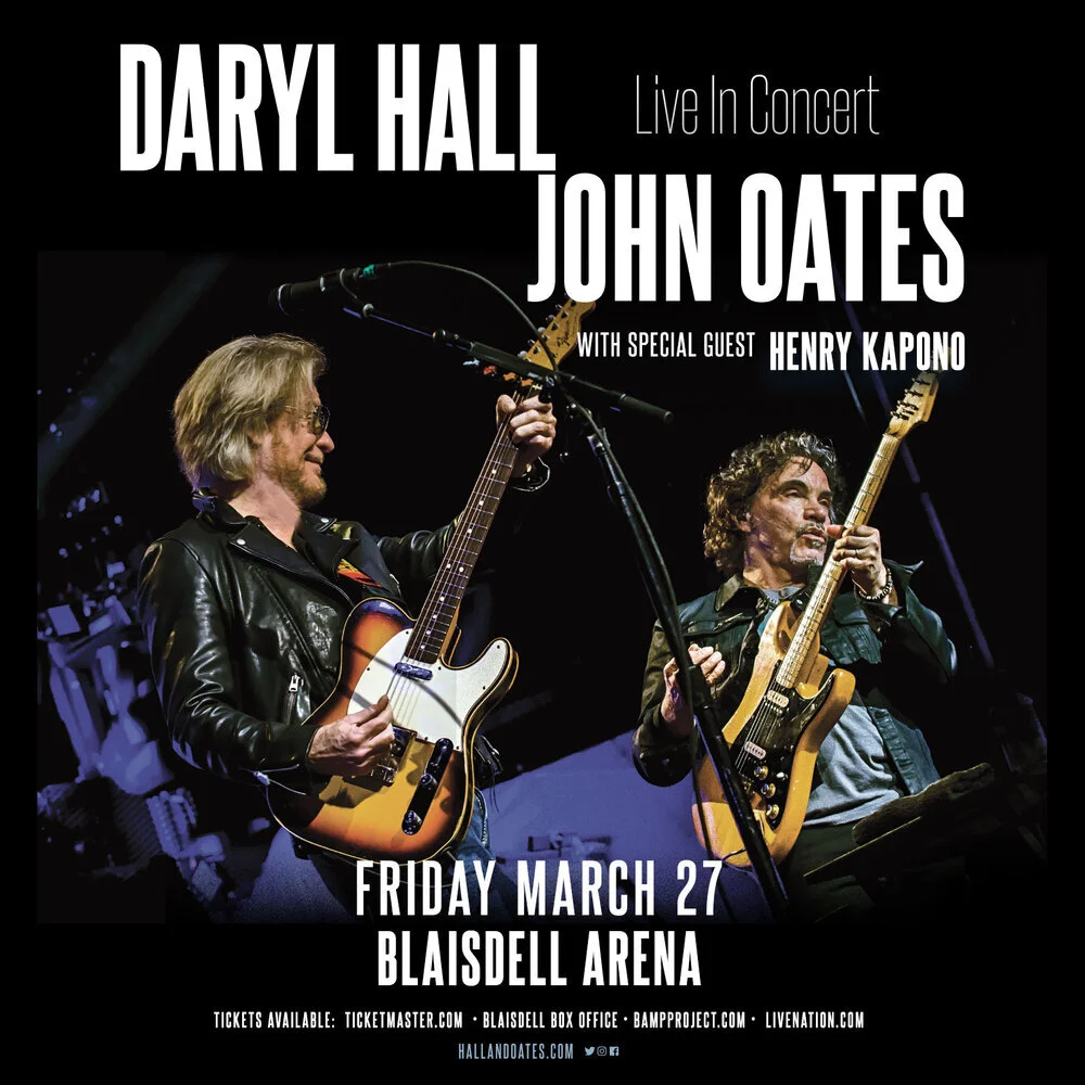 Daryl Hall &amp; John Oates Live at the Blaisdell Arena with Special Guest Henry Kapono