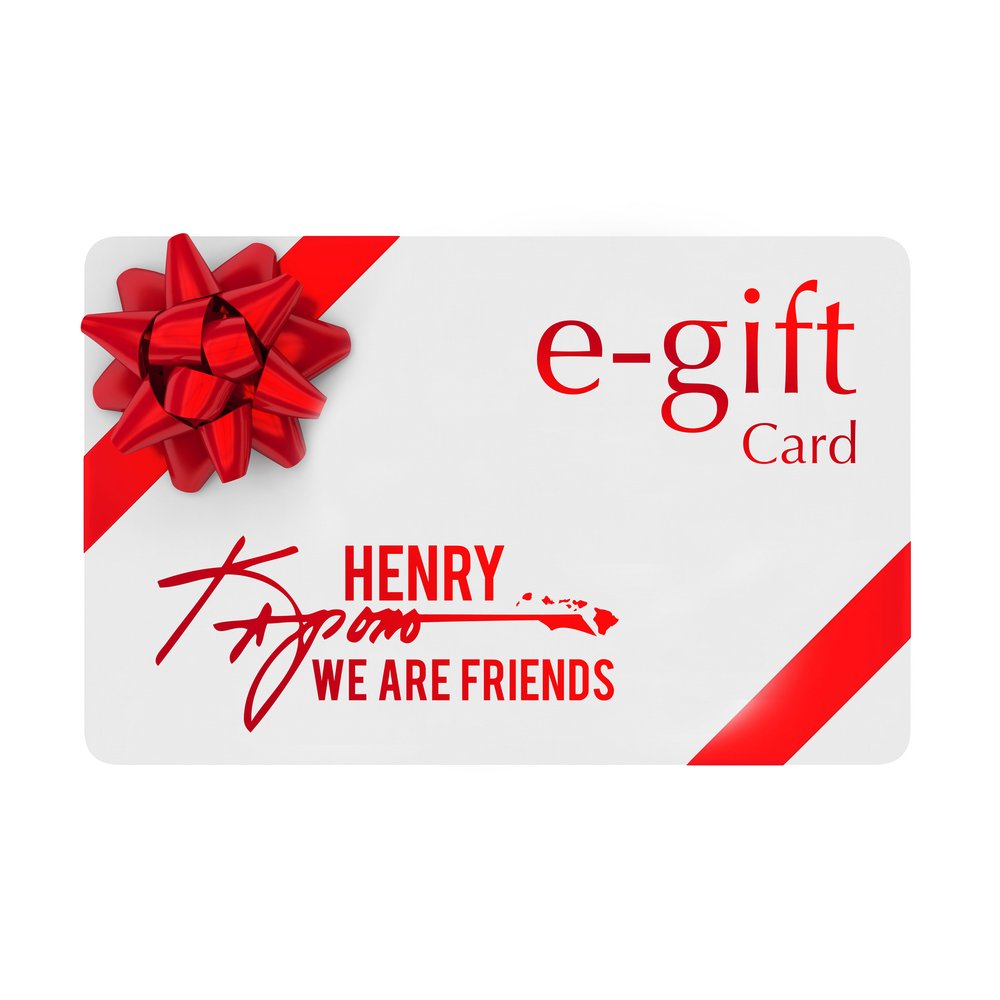 e-Gift Card — Henry Kapono