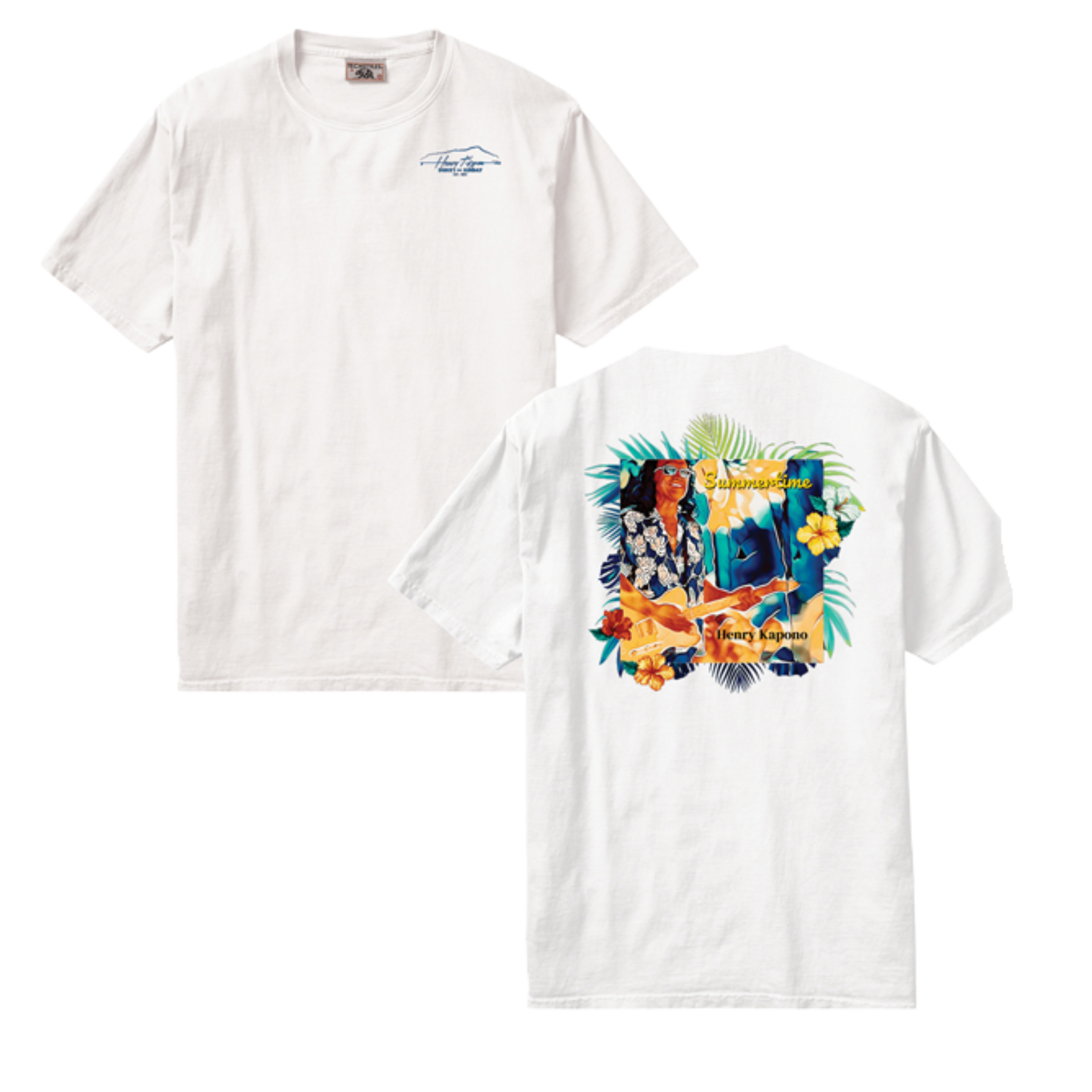 Summertime Tshirt - White.png