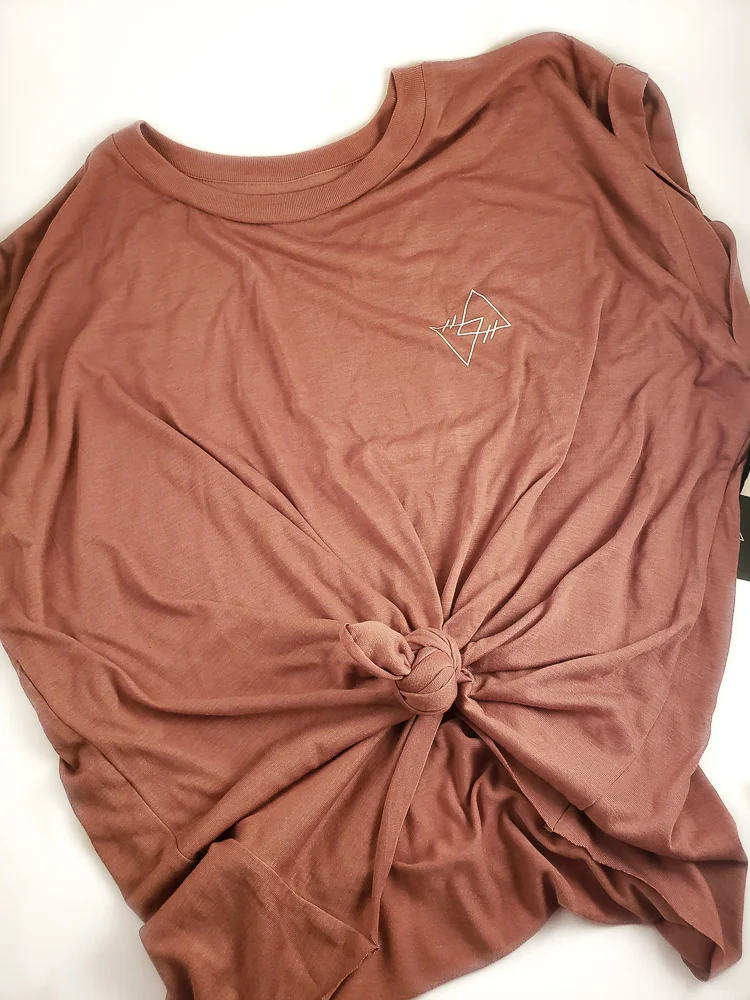 'forgive yourself' tee - coral