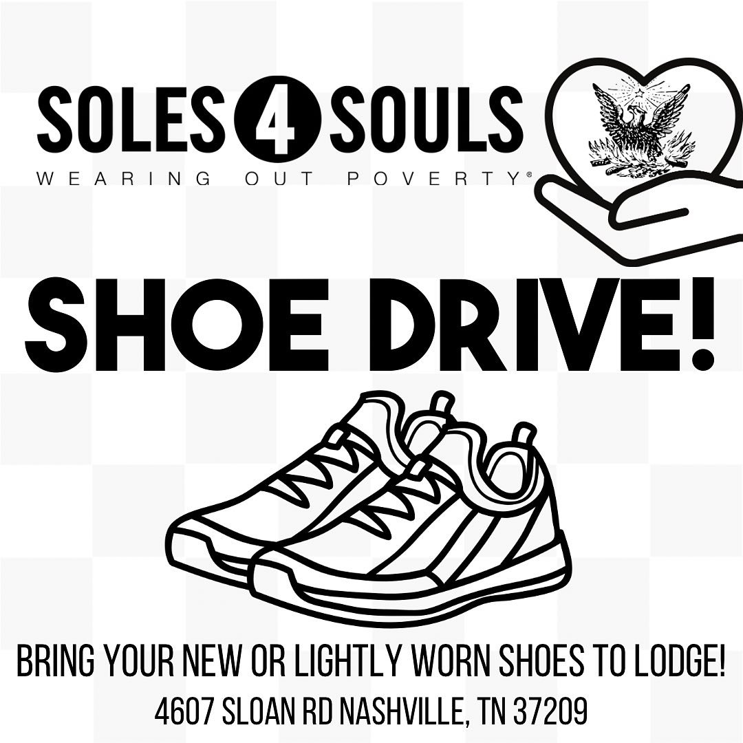 SHOE DRIVE! Bring your new or gently used shoes to donate to our @soles4souls shoe drive! We want to fill both of these boxes up before April 8th 🗓️👟

Drop offs for non-members can be made any Monday between 4 PM and 6 PM! (Or send us a DM and we c