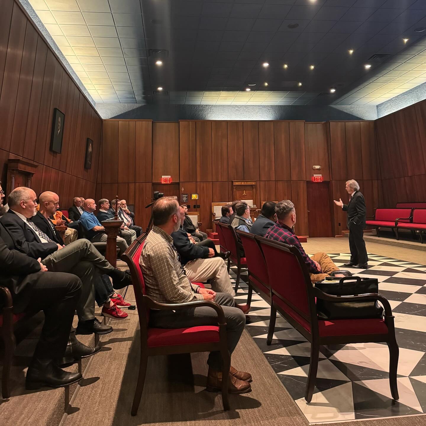 Last night we were honored to host Brother John Bizzack from Lexington Lodge No. 1 as he shared his &ldquo;Sentinels and Sustainers of Freemasonry&rdquo; program, enlightening brethren present to the origins and shifts that have taken place regarding