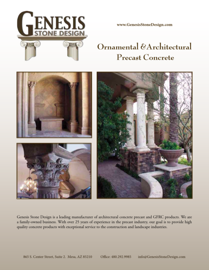 Genesis Catalog — Genesis Stone Design