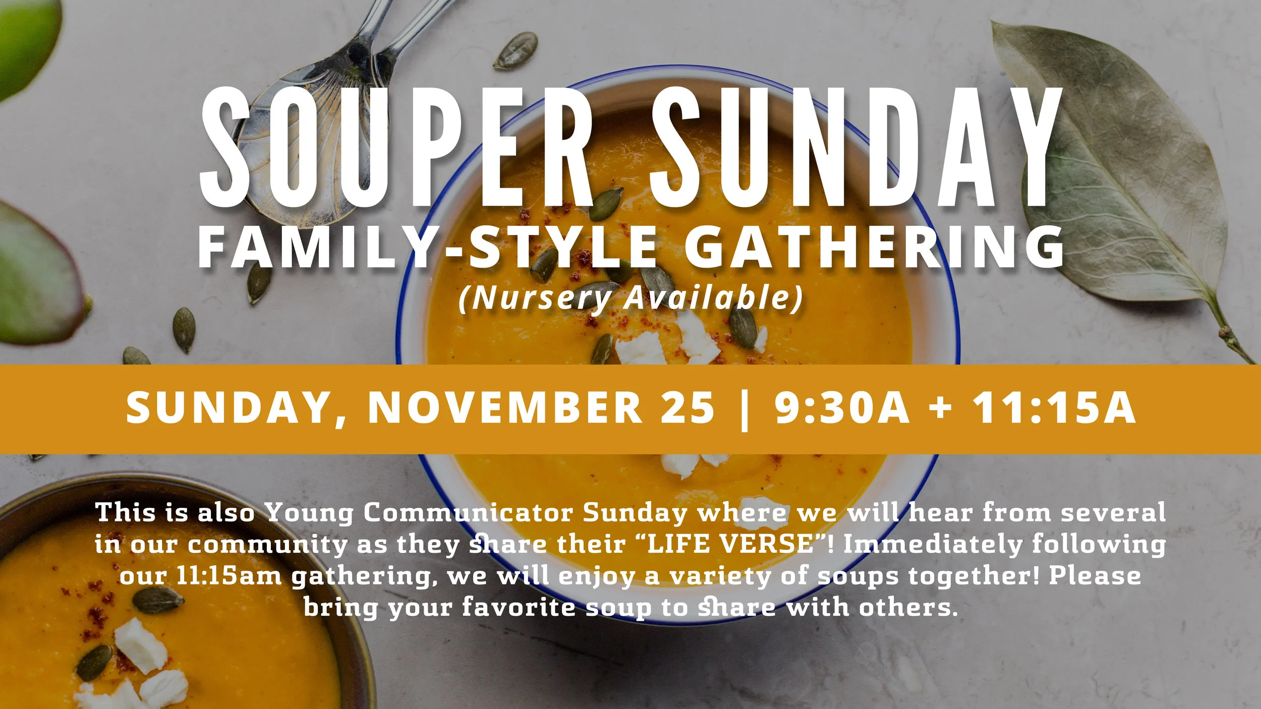 Young Communicator Sunday