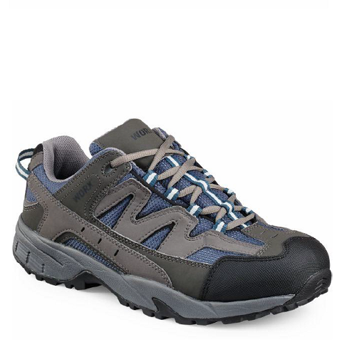 Worx 5007 - Men’s Athletic Grey/Blue Aluminum Toe - Electrical Hazard Click here for specifications