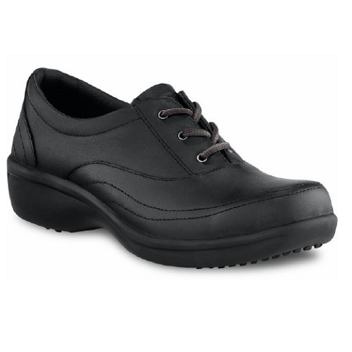 Worx 5123 - Women’s Oxford Black Laces Electrical Hazard, Steel Toe, Women's Specific Fit, HRO Heat Resistant, StarGrip® Click here for specifications