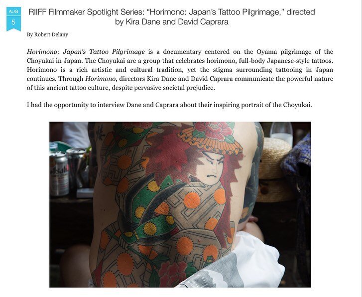 Thanks so much for watching our short documentary through Rhode Island International Film Festival. We&rsquo;ve gotten such an incredible response, and we&rsquo;re so glad that so many people around the world enjoyed our film. If you&rsquo;d like to 