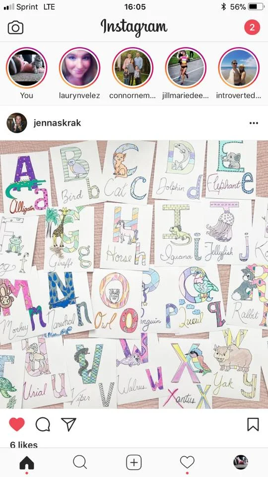 Alphabet Coloring Pages