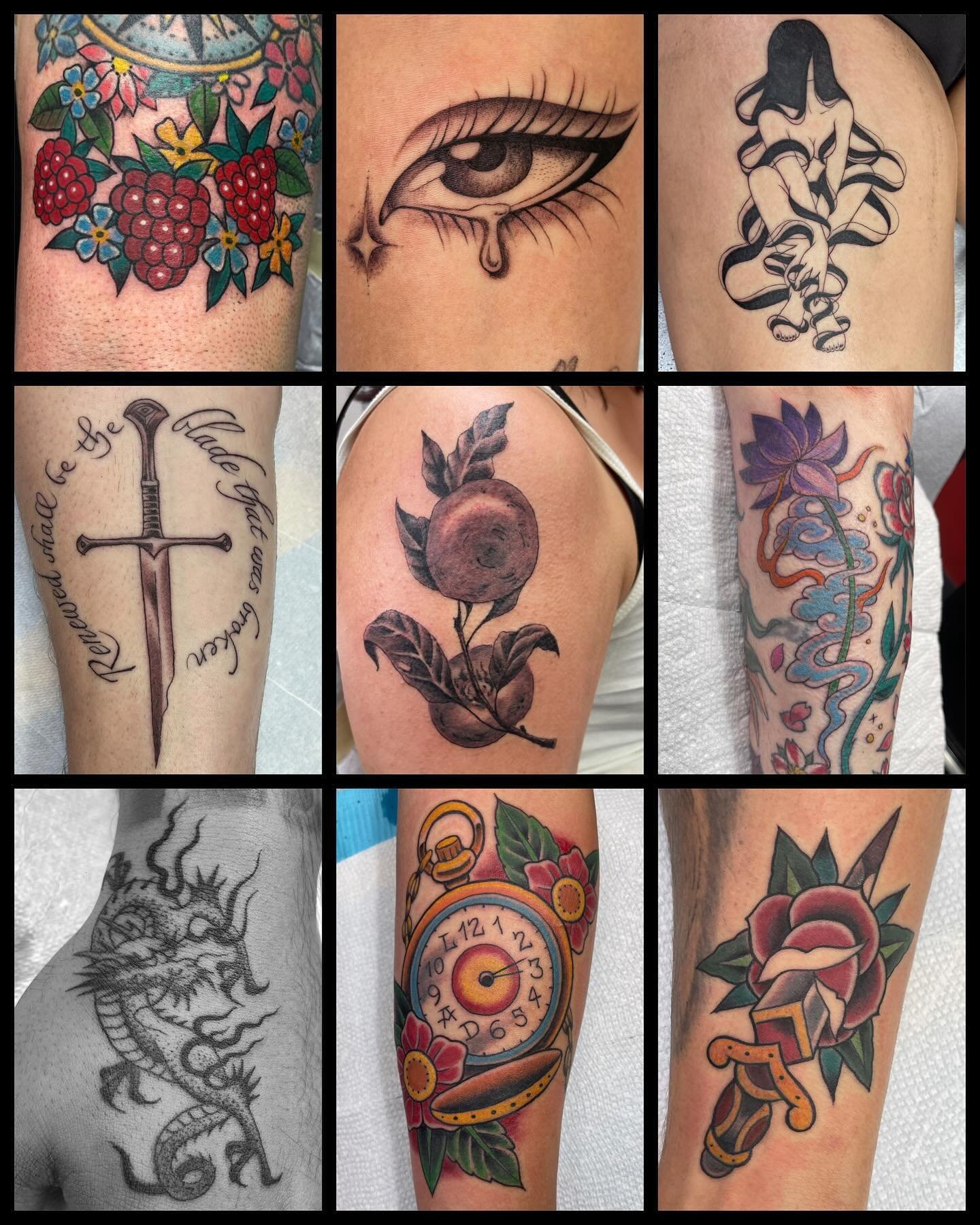 Lotsa smaller ones from recent&hellip;keep em coming 
#shoguntattoo#shoguntattoopasadena