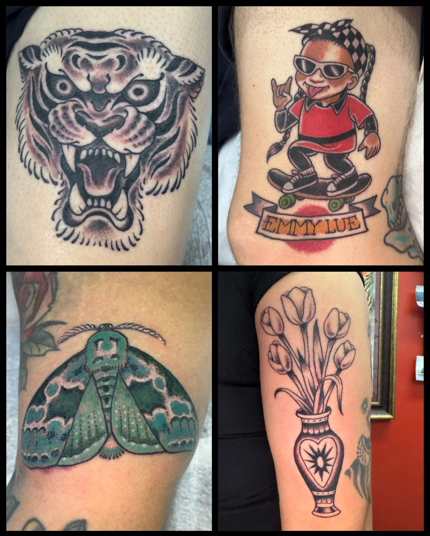 A few recent fun ones . Booking last spots in Dec &amp; January. Thanks @shoguntattoo  #shoguntattoo#shoguntattoopasadena