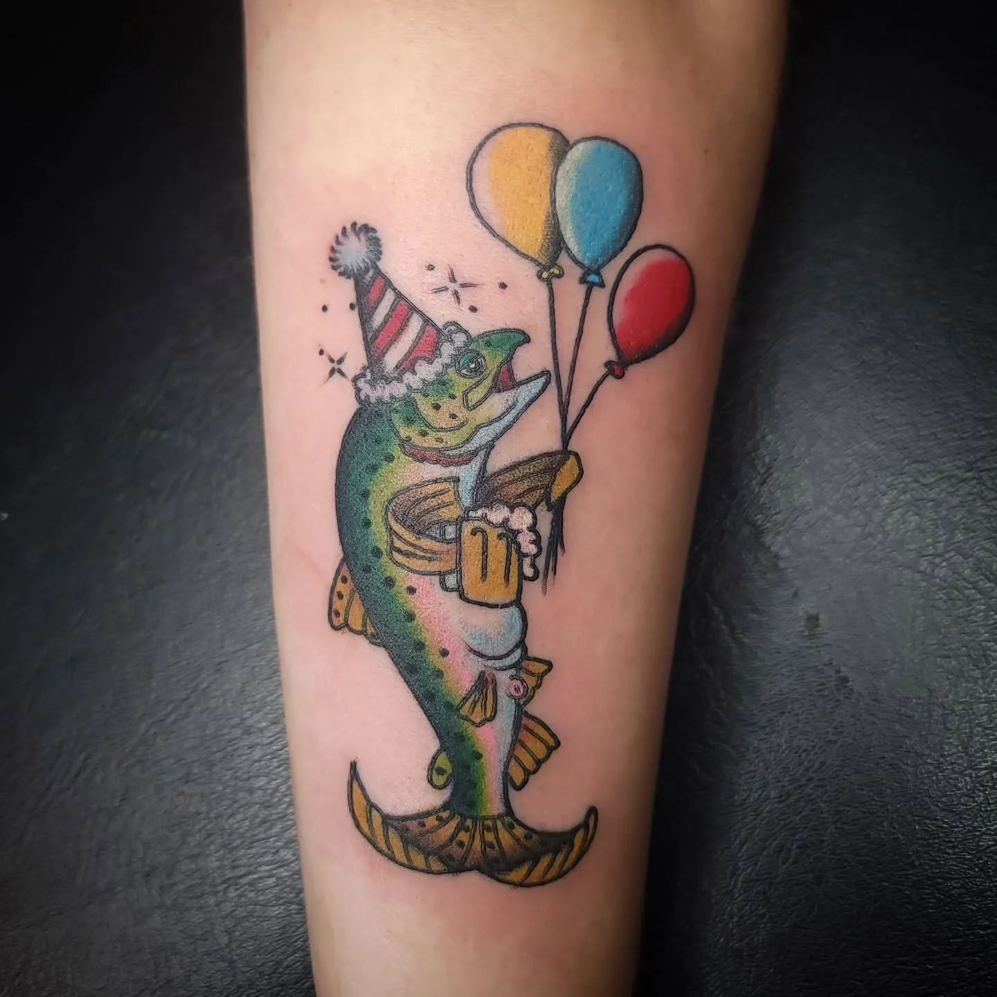 Party trout from Friday 13th