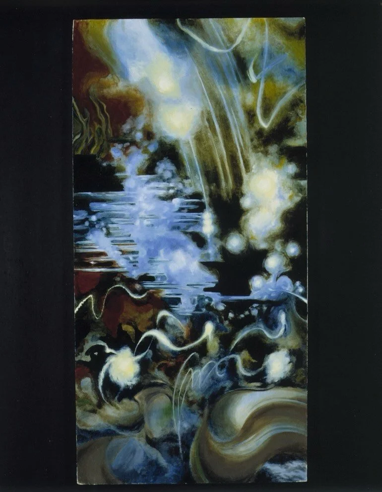 Found old &lsquo;slides&rsquo;&hellip;big paintings I did between &lsquo;98-2001. 2-4&rsquo; oil on wood panel . During that time, I was working hard tattooing at Old Town ,etc,etc somehow had time for these. Still have a couple of them lurking aroun