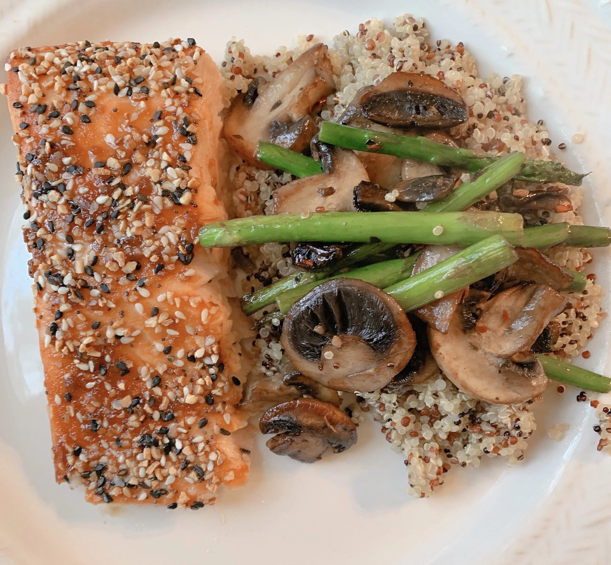 Spicy Teriyaki Sesame Salmon