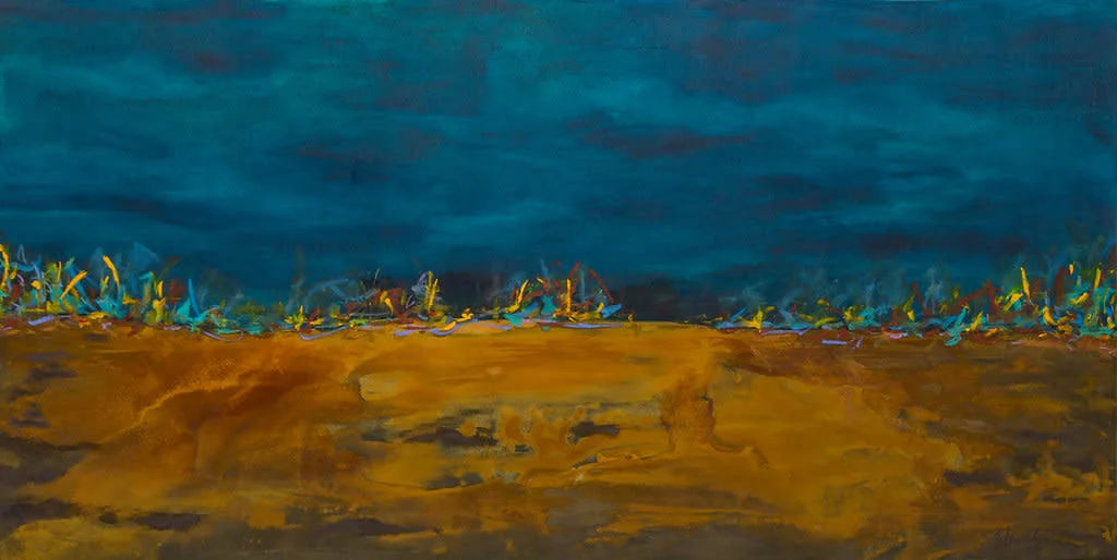 North Dakota Prairie at Dusk