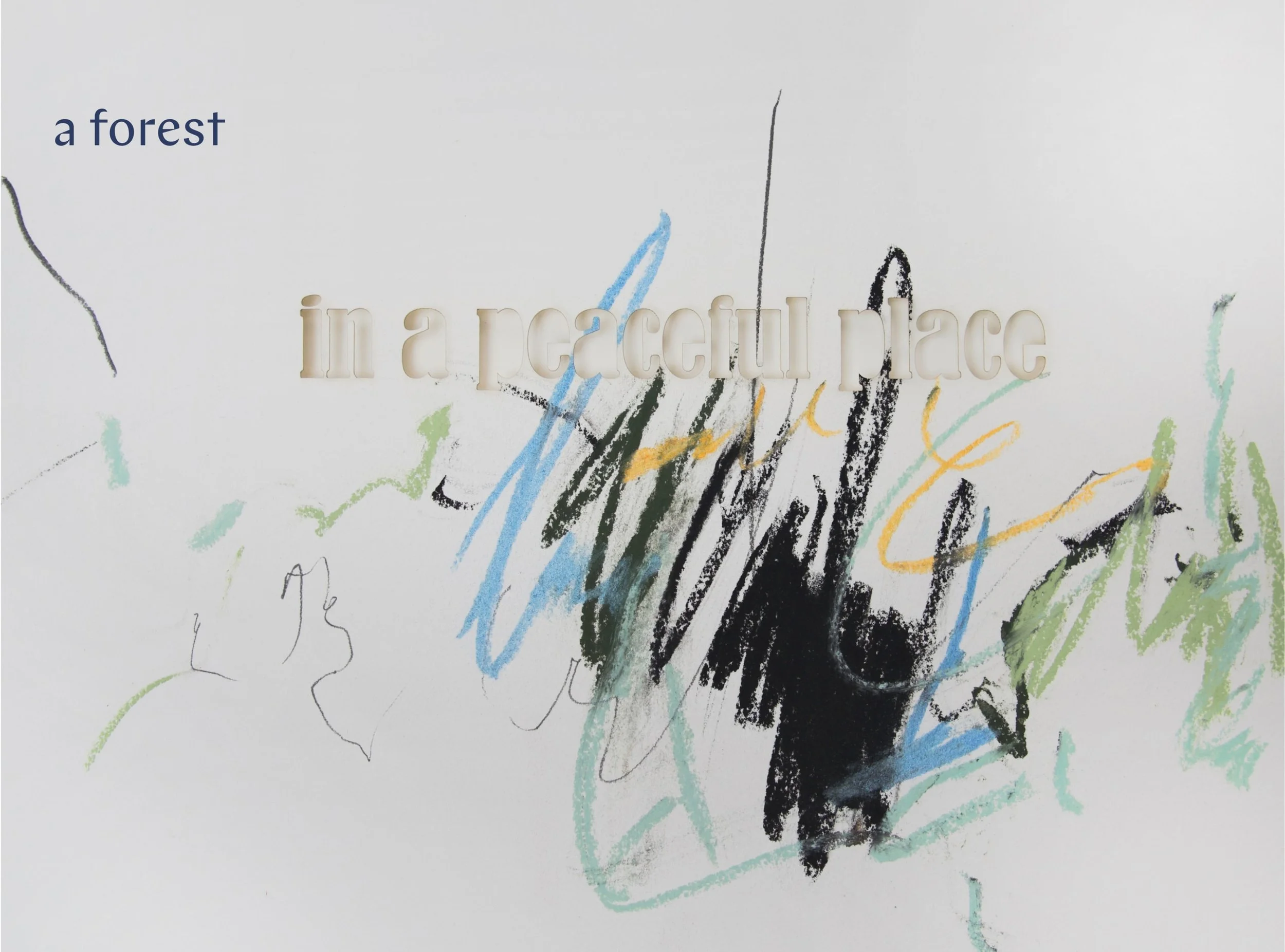 more. than. words. #5 (in a peaceful place...a forest)