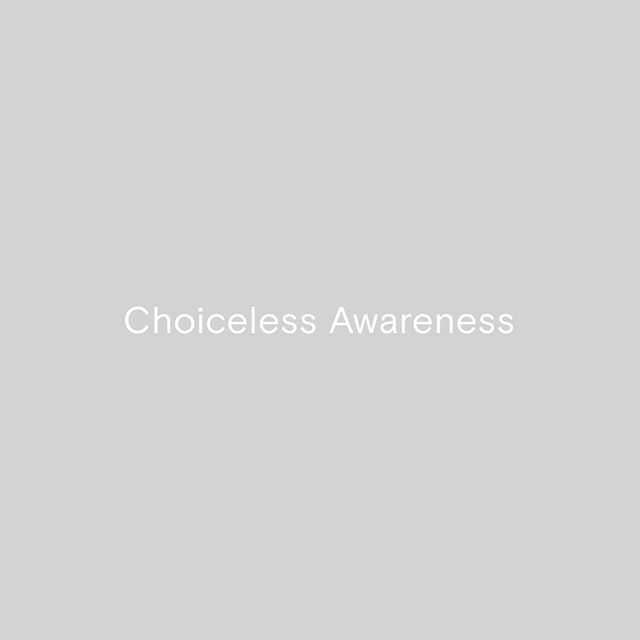 Choiceless Awareness Meditation is a distinctly formless form of meditation. There is no there, there. 
Let our founder, Charman Driver (@drivercharman), guide you through it on our complementary Meditation album. Link in bio.
_
#bynest #nourish #emp