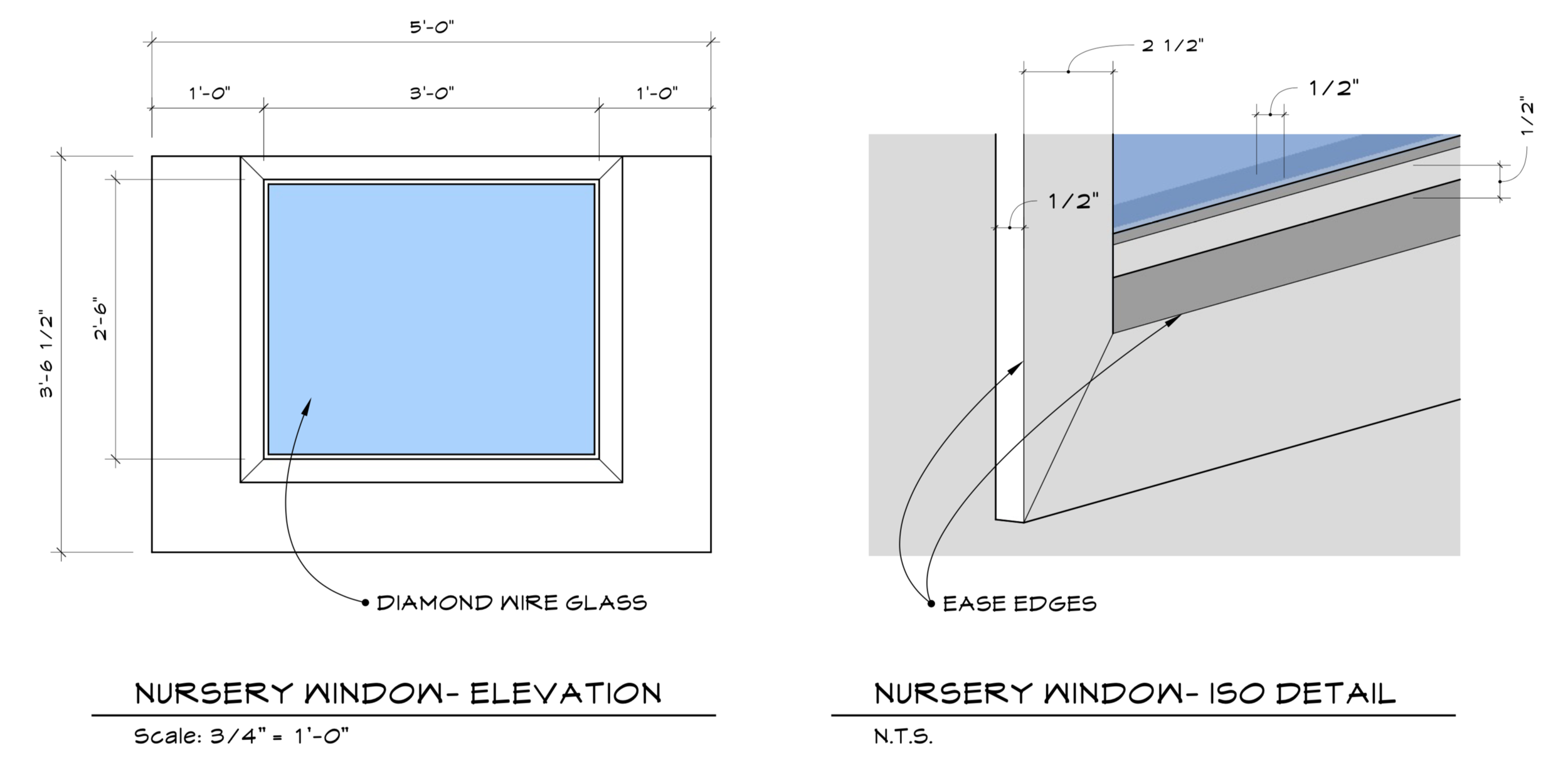 NURSERY WINDOW DRAWING