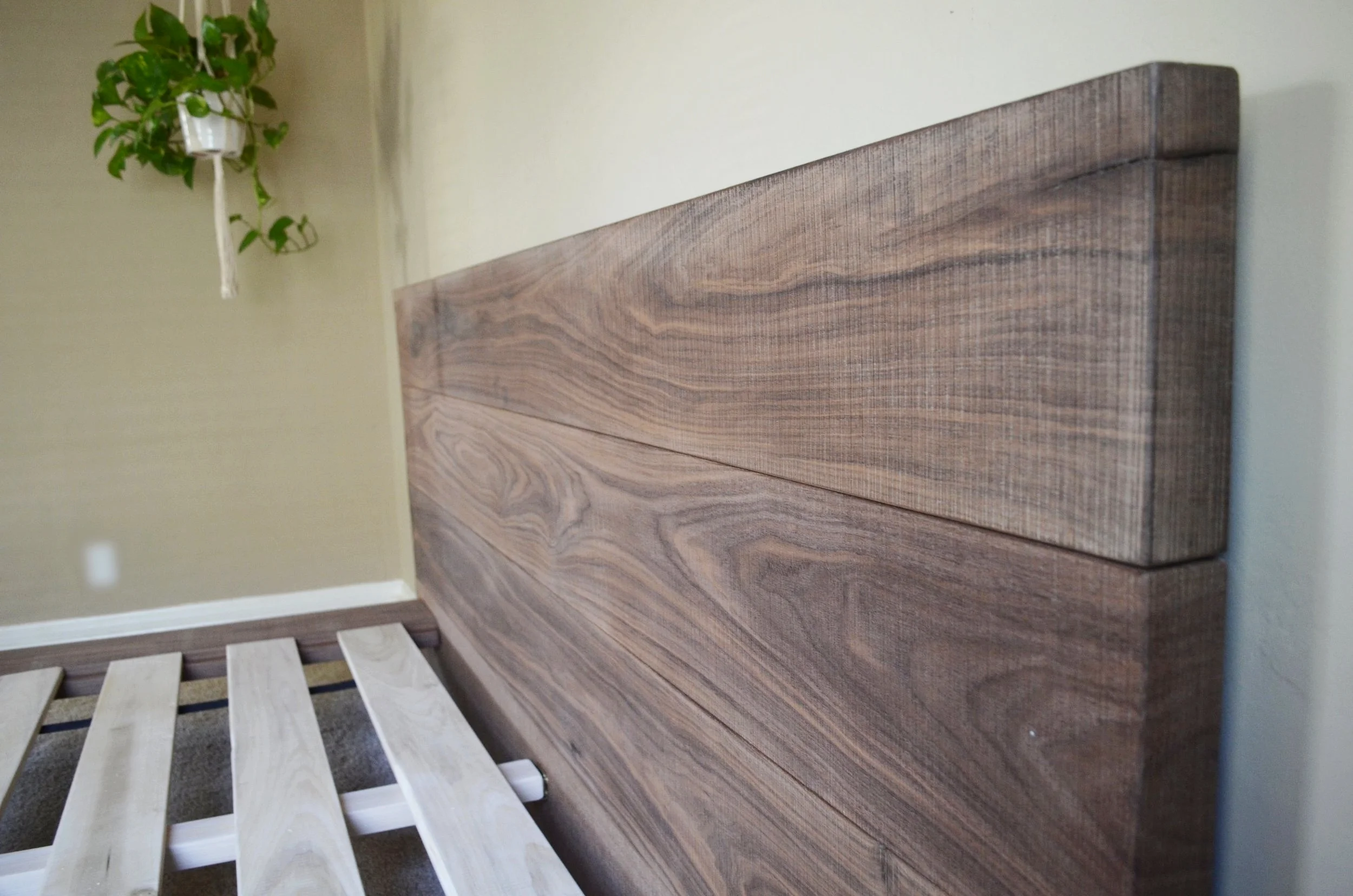 Walnut Headboard