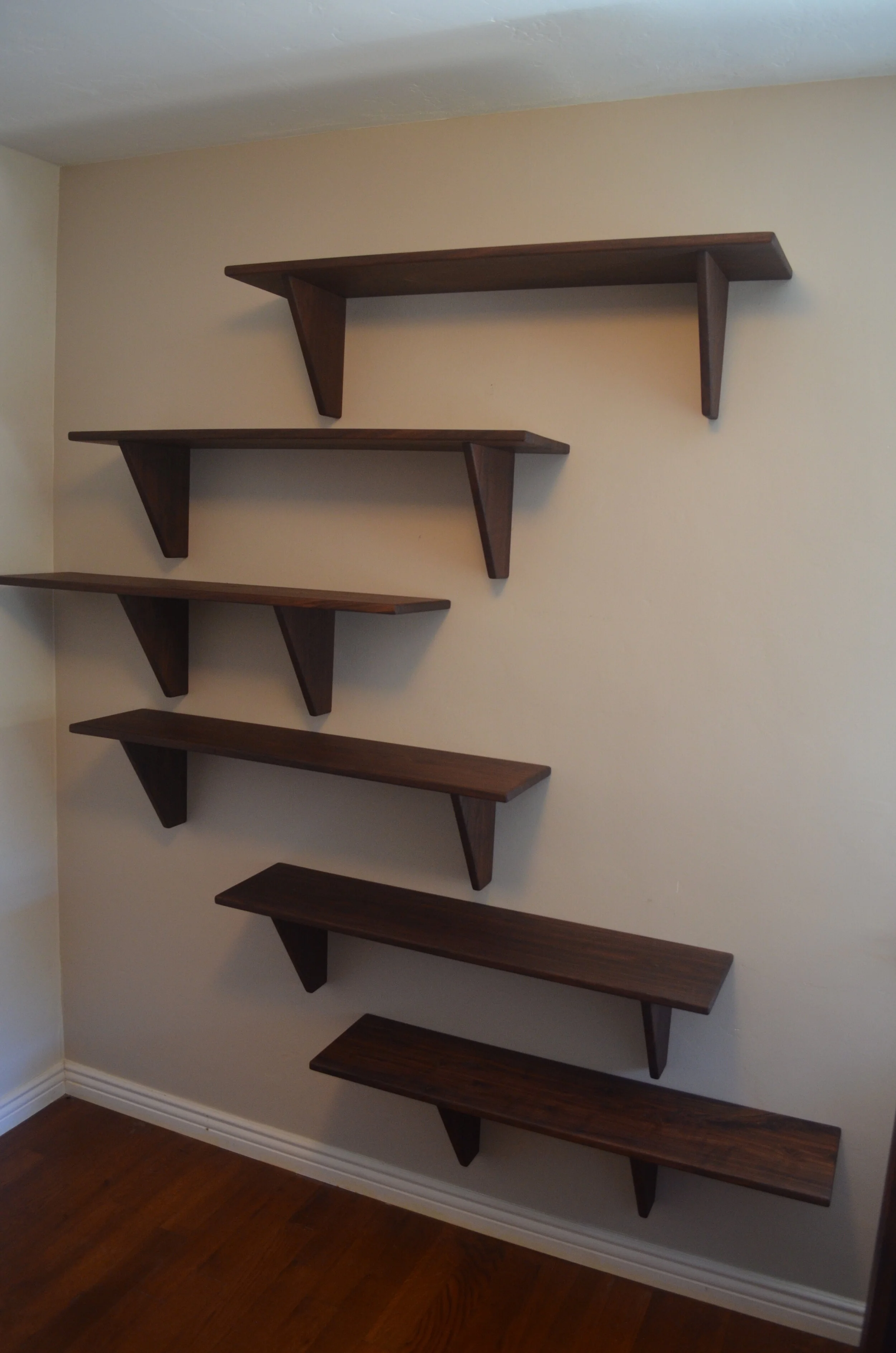 Walnut Bookshelfs