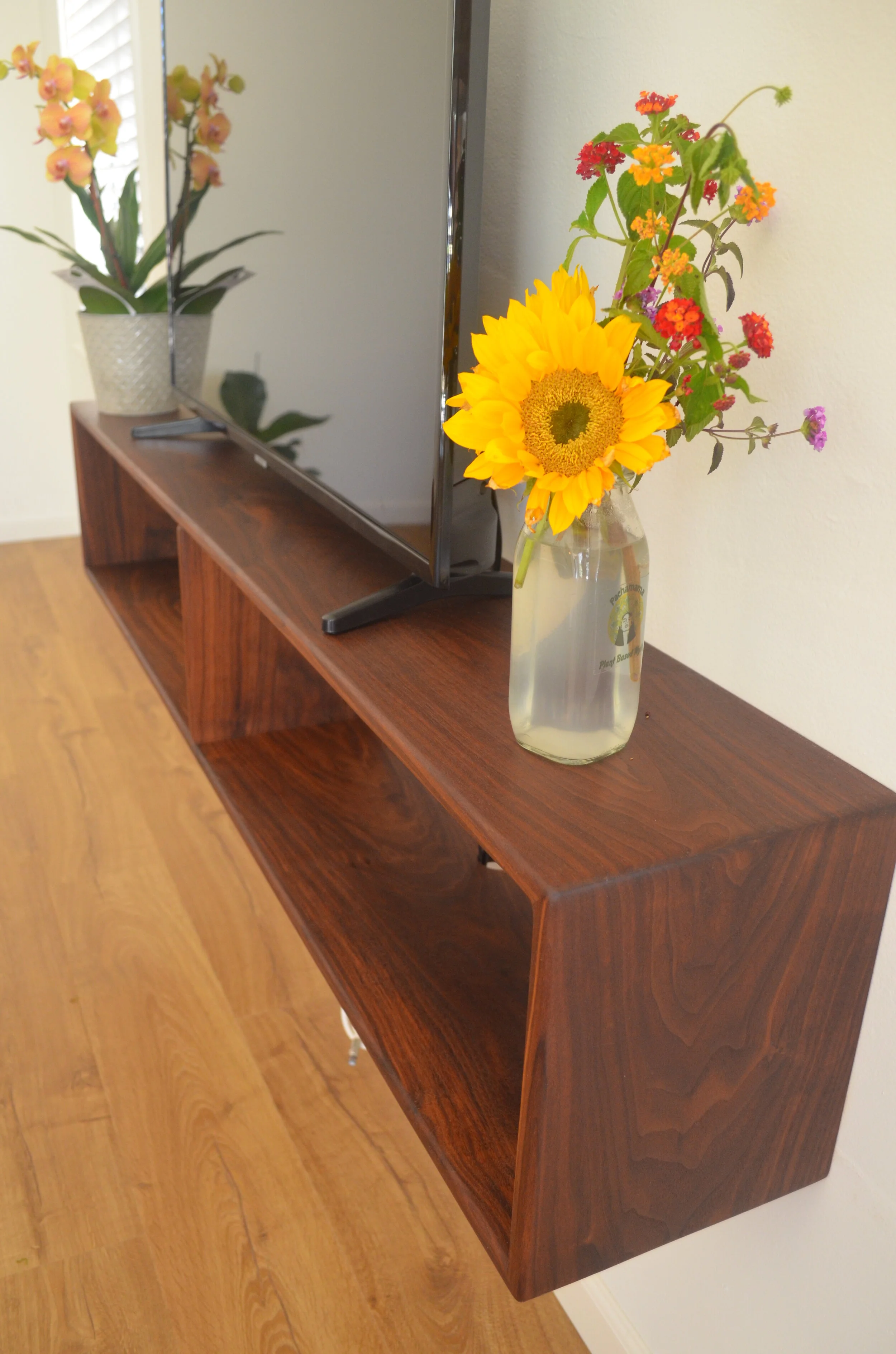 Walnut TV Stand