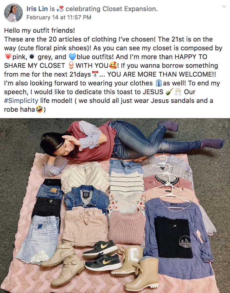 "Such an extravagant caption for a post about simplicity 😂” - Jazzy