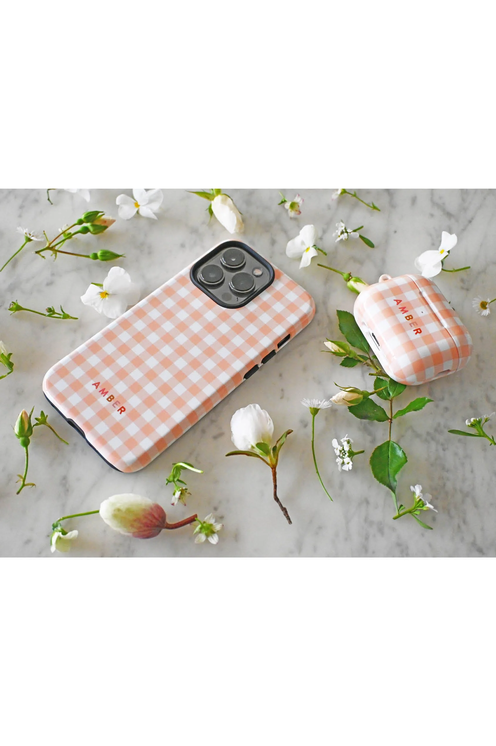 peach-matching-gingham-phone-airpods-case.jpg