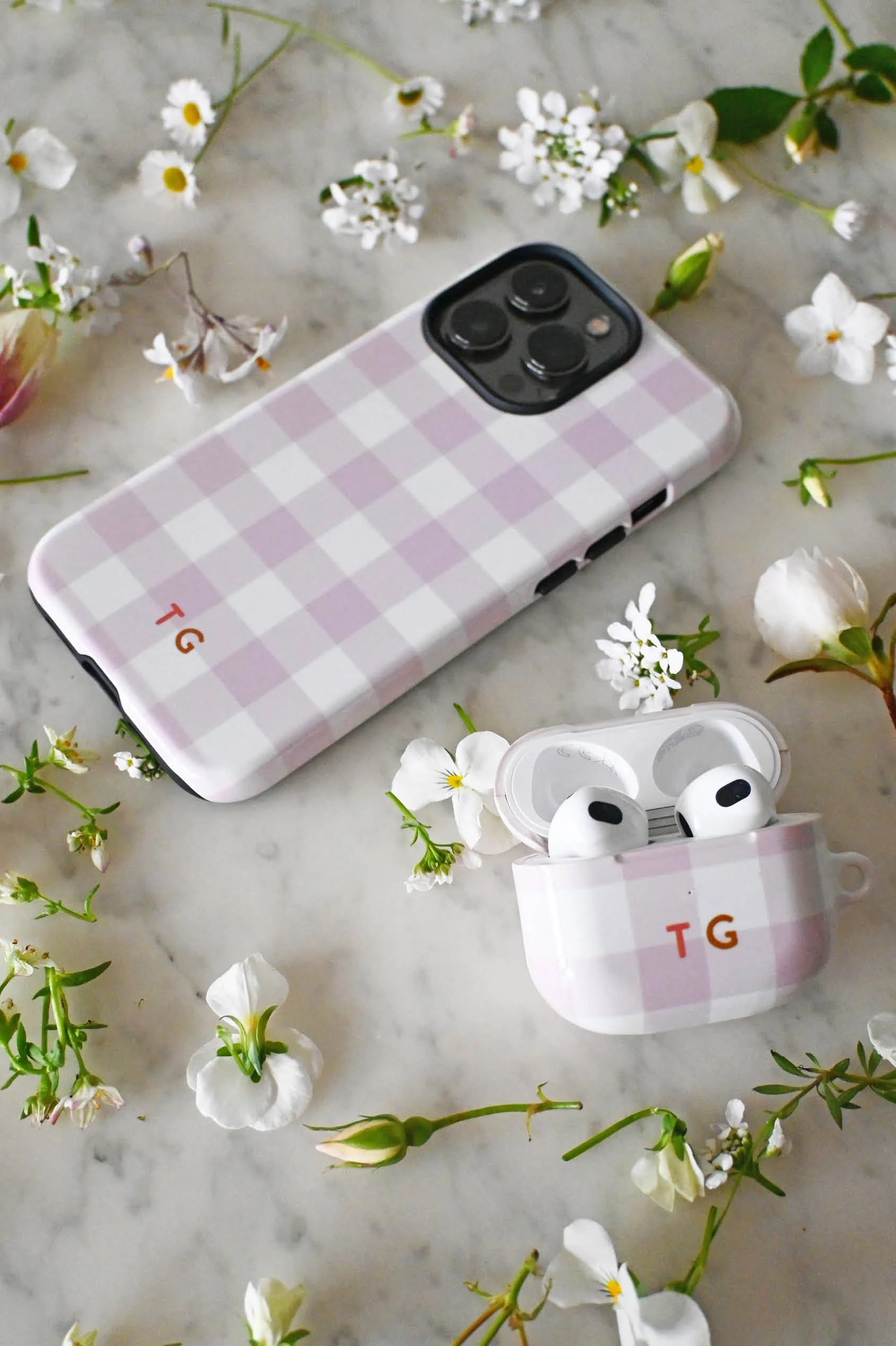 Elsie Lavender Personalised Phone Case