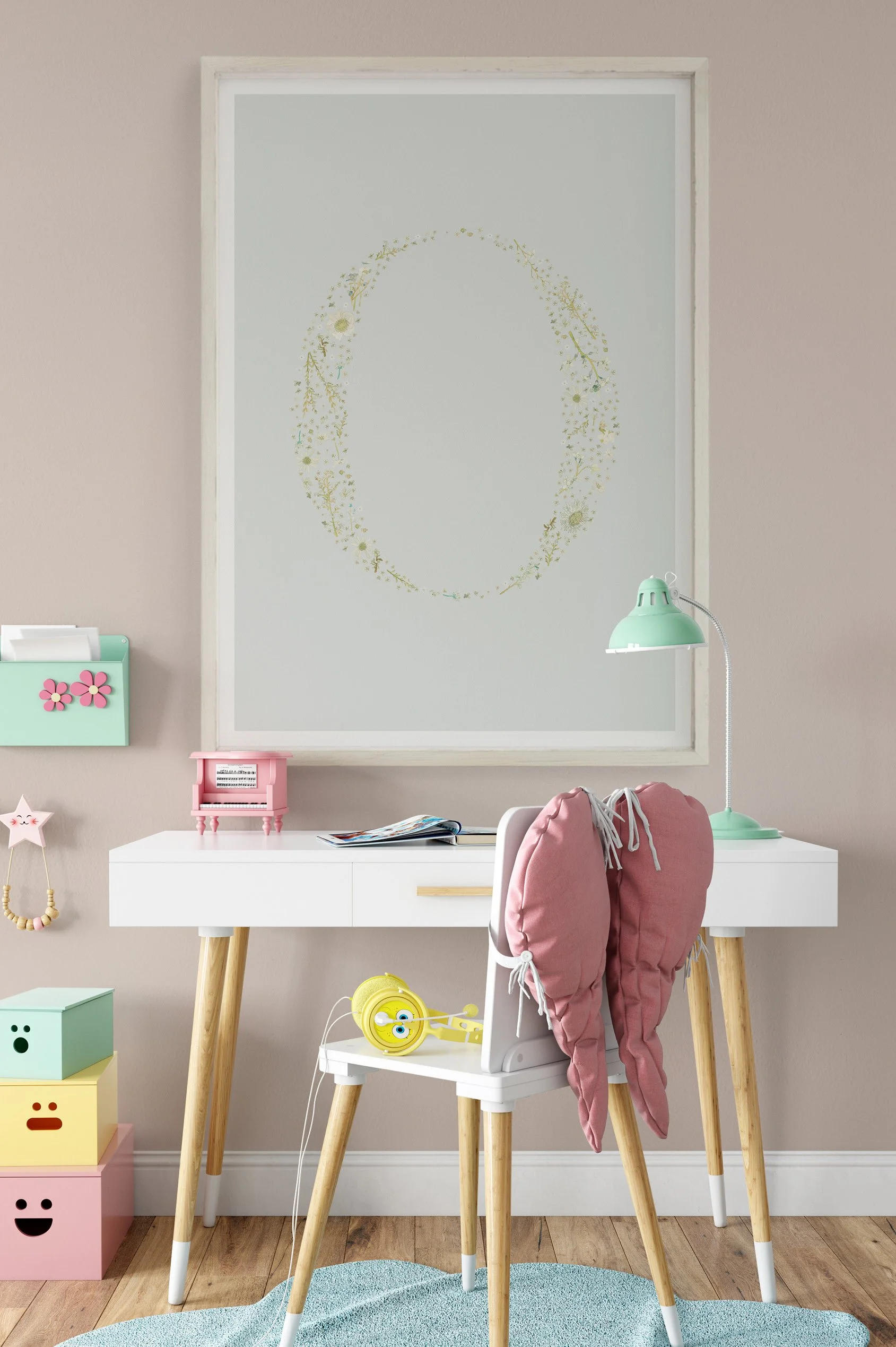 letter-o-seaweed-kids-desk-artwork.jpg