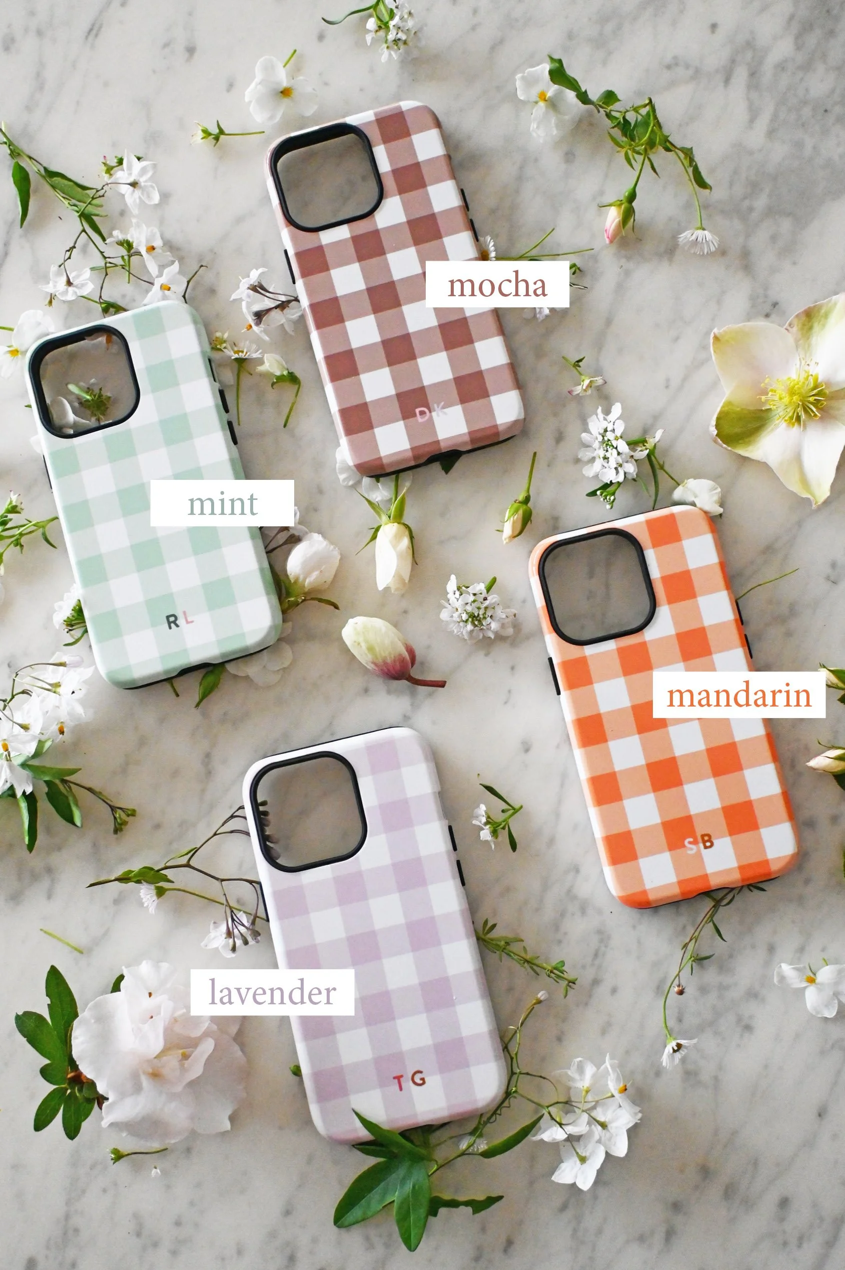 gingham-initial-personalised-cases-colourways.jpg