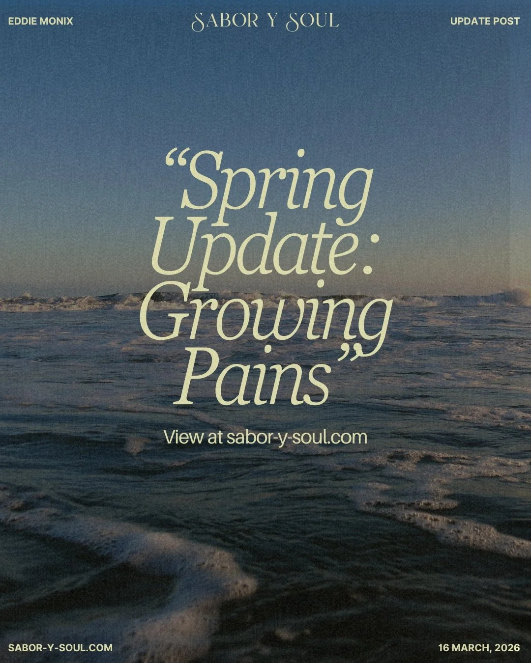 Spring Update: Growing Pains