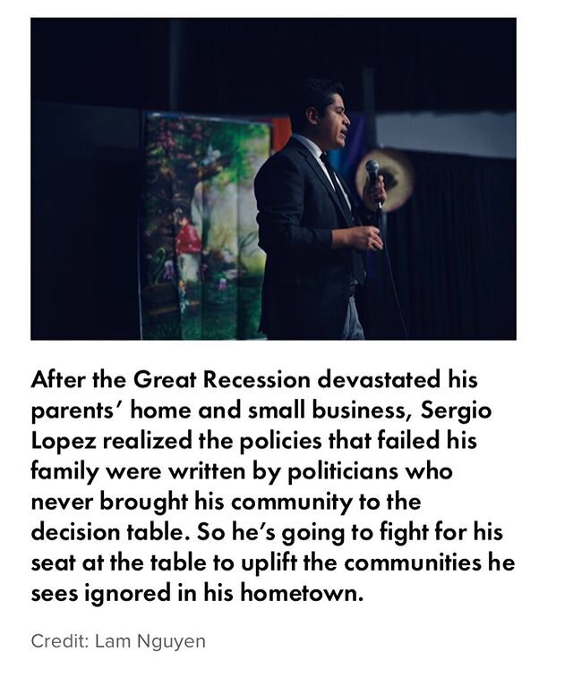 He&rsquo;s worked at the state and federal level - serving at the White House and gubernatorial campaigns. Where does he feel he can make the most impact? At the local level. Learn more about @lopezforca and his vision to bring his family&rsquo;s sto