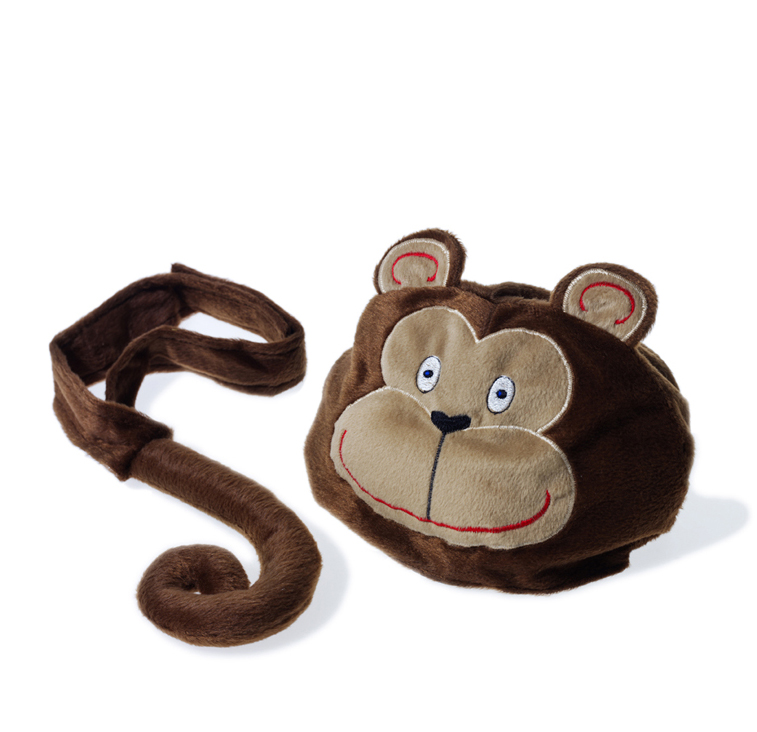 Animal hat and tail - Monkey