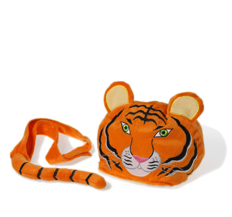 Animal hat and tail - Tiger