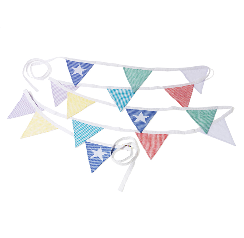 Bunting, multicolor