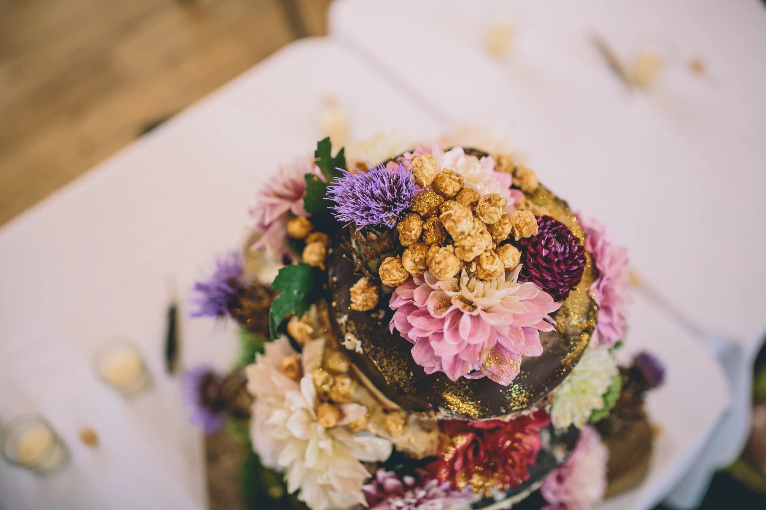 Wedding Cake Top View