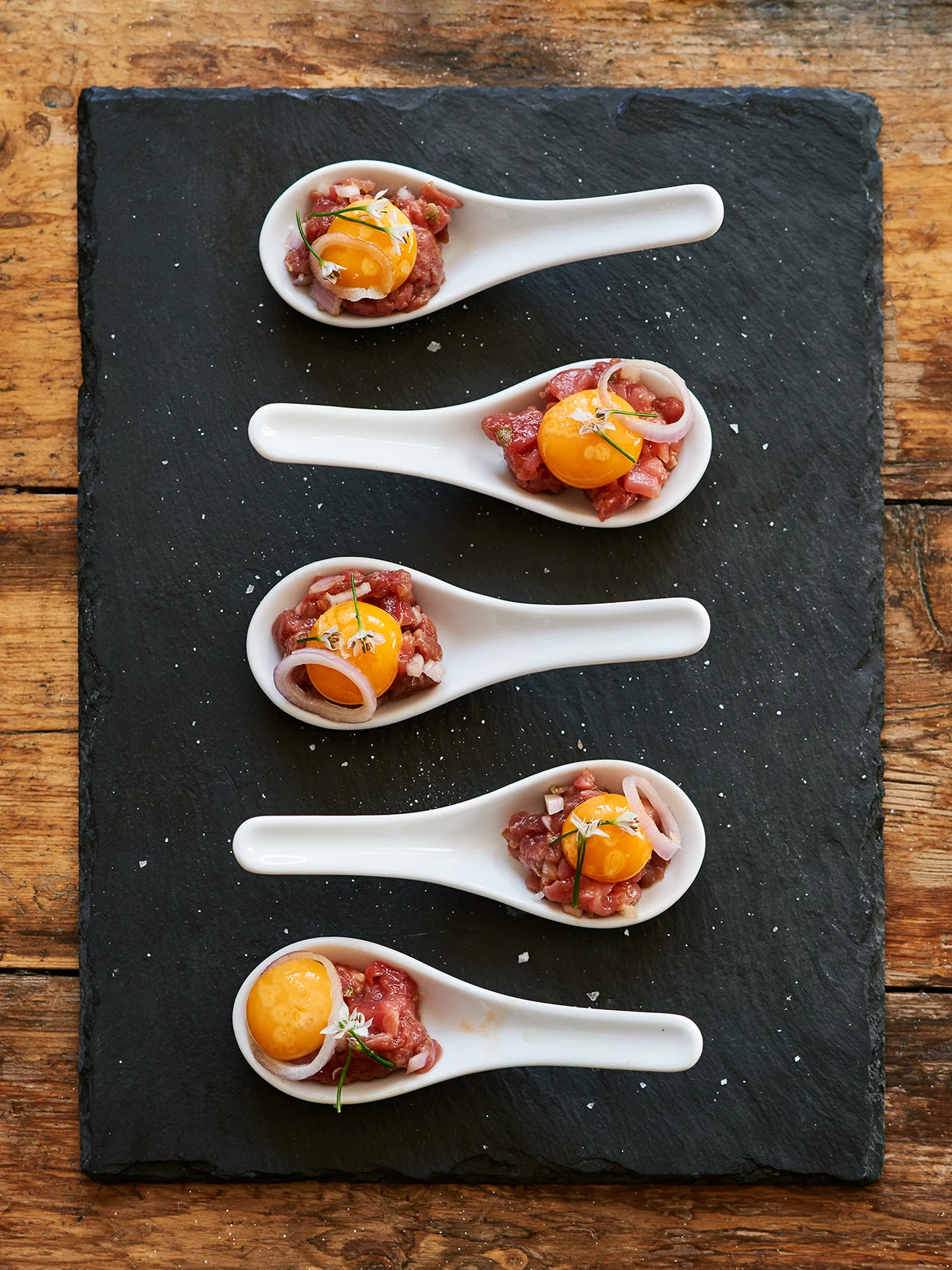 mini steak tartare