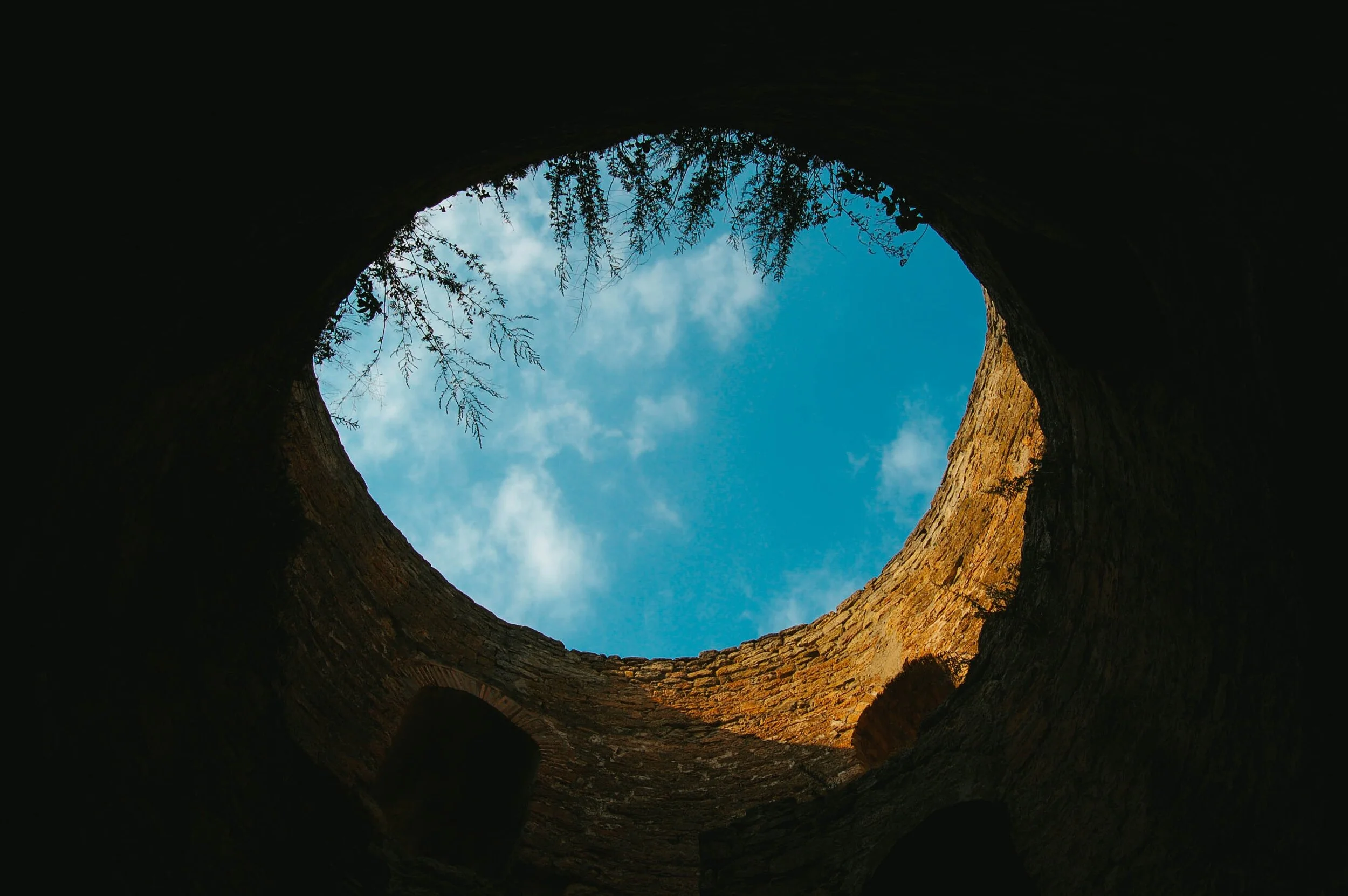 Courage, change and climbing out of a hole