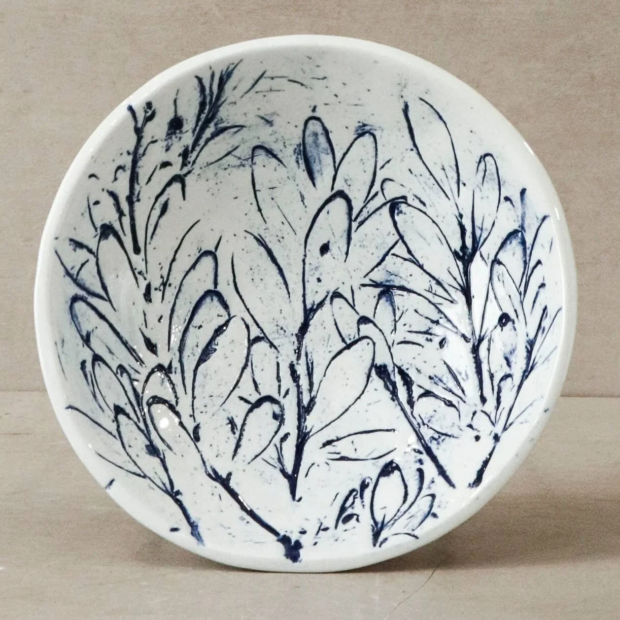 Fynbos Ceramic Plate - N°9