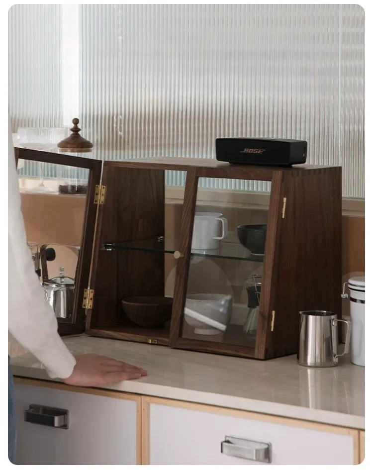 STUDIO GAIL ALEXANDER - Walnut Tea and Tableware Cabinet662b53c4485f96c8e59e0145dfa43a811d98945f4c98d4a277685fcfb3a0c2e8.webp