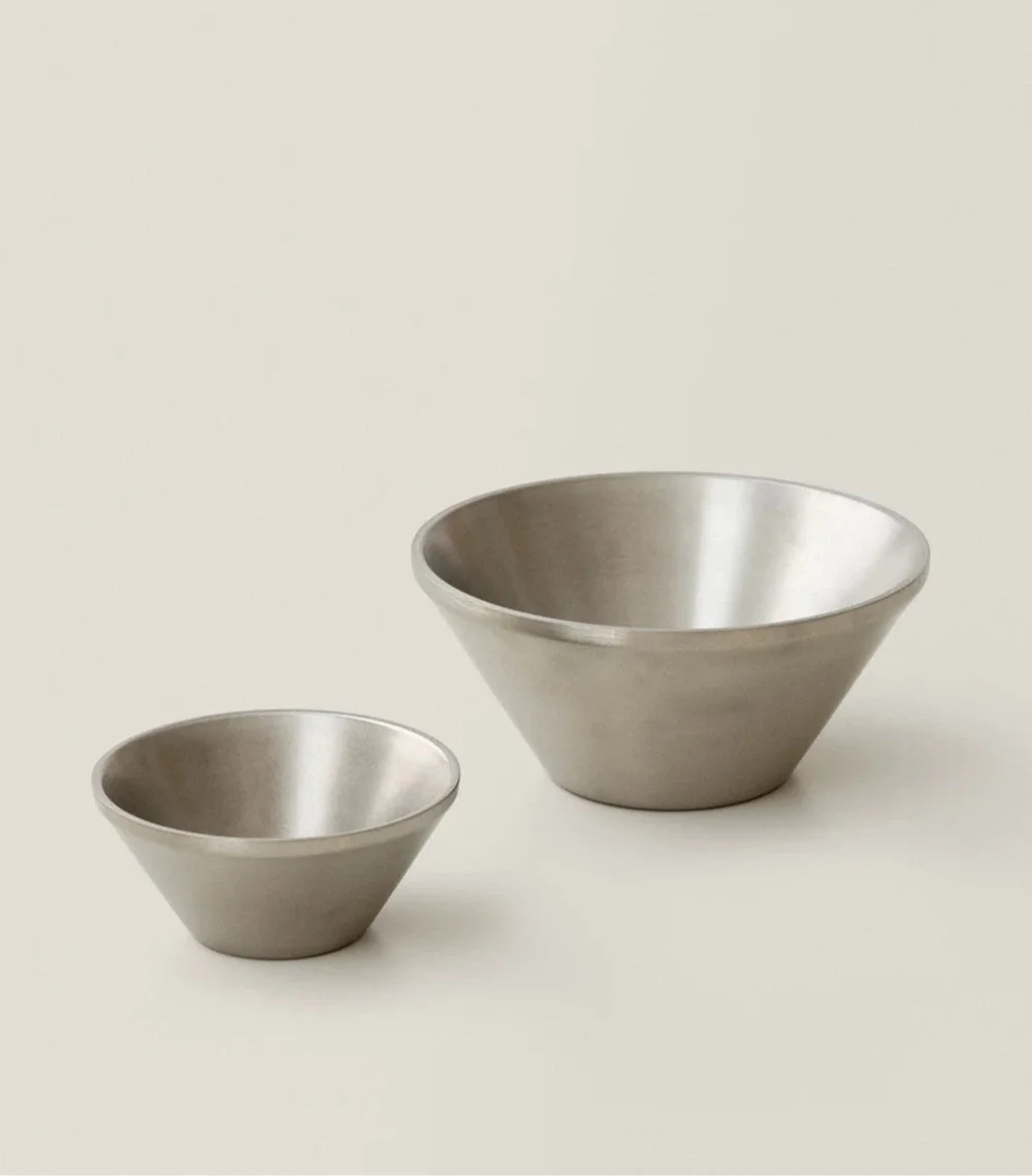 Stainless Steel Cone Bowl