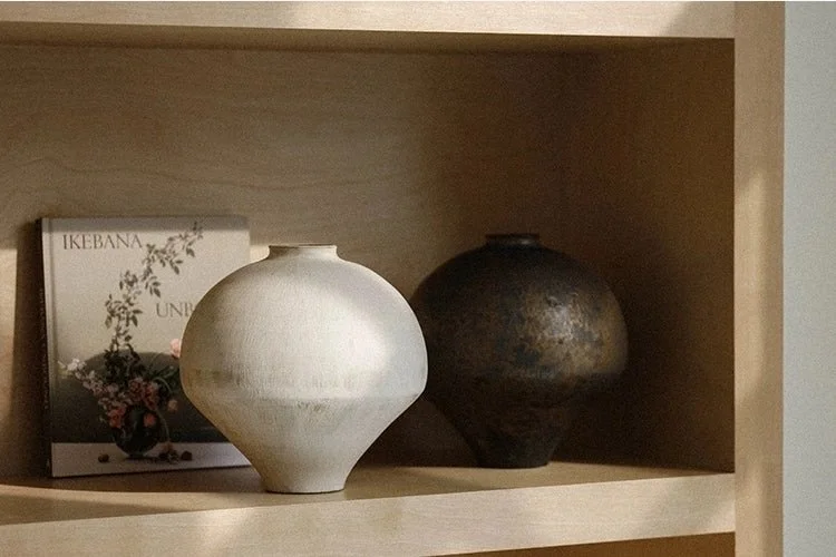 STUDIO GAIL ALEXANDER - VESSELS & VASES - WABI SABI VASE - WHITE POWDER6 2.jpeg