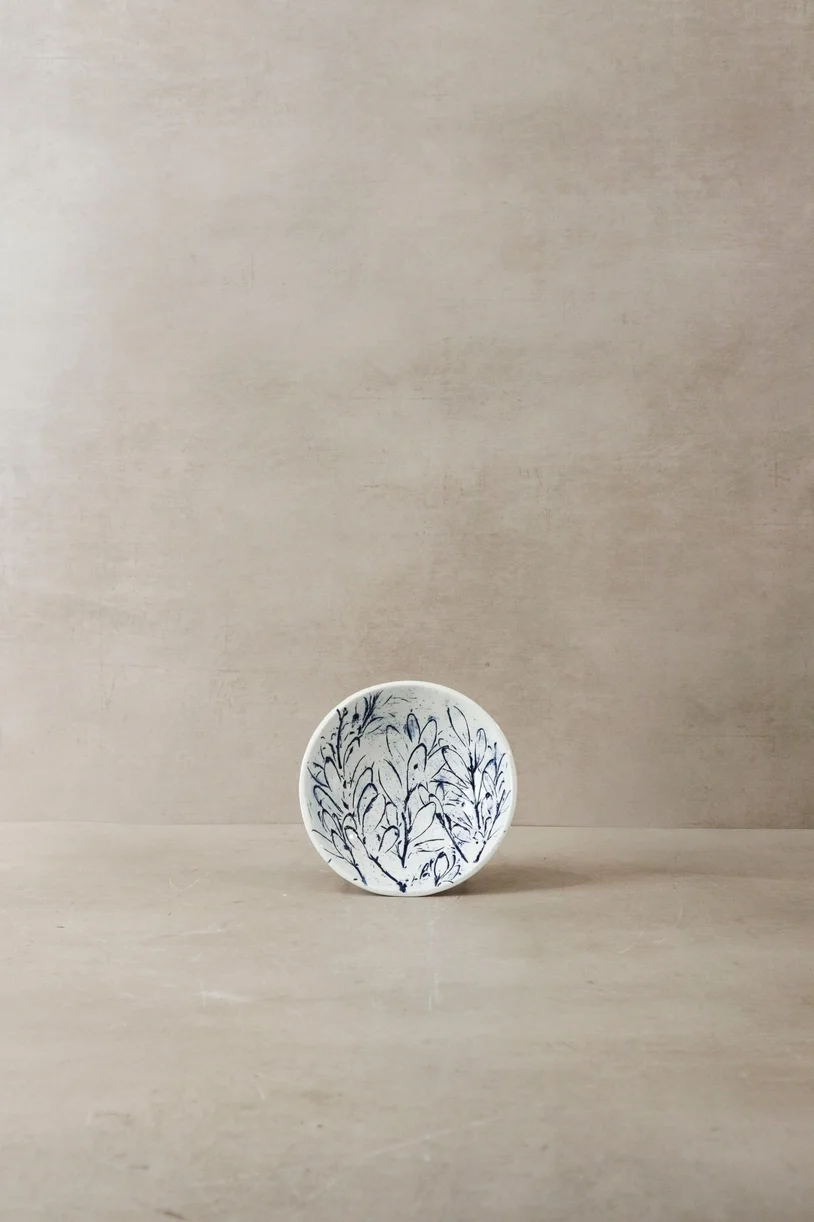 Fynbos Ceramic Plate - N°9
