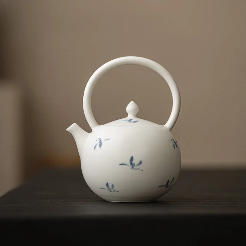 Hand-painted Orchard Tea Pot