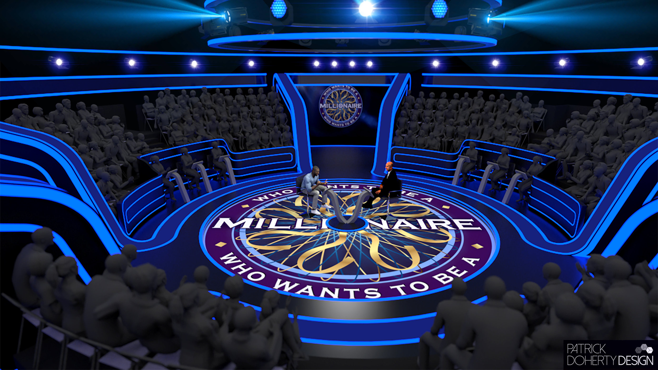 Visuals Who Wants To Be A Millionaire Patrick Doherty Design