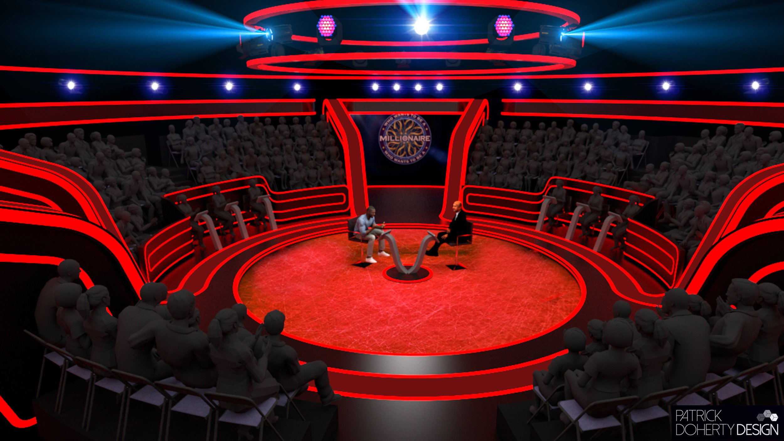 Visuals Who Wants To Be A Millionaire Patrick Doherty Design