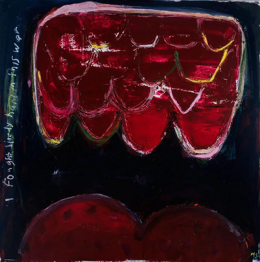 I Fought Bloody Hard in This War, 44x44"