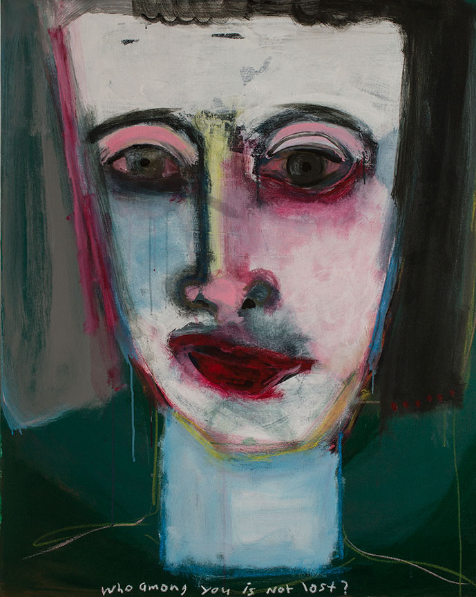 Who Among You Is Not Lost?, 38x48"