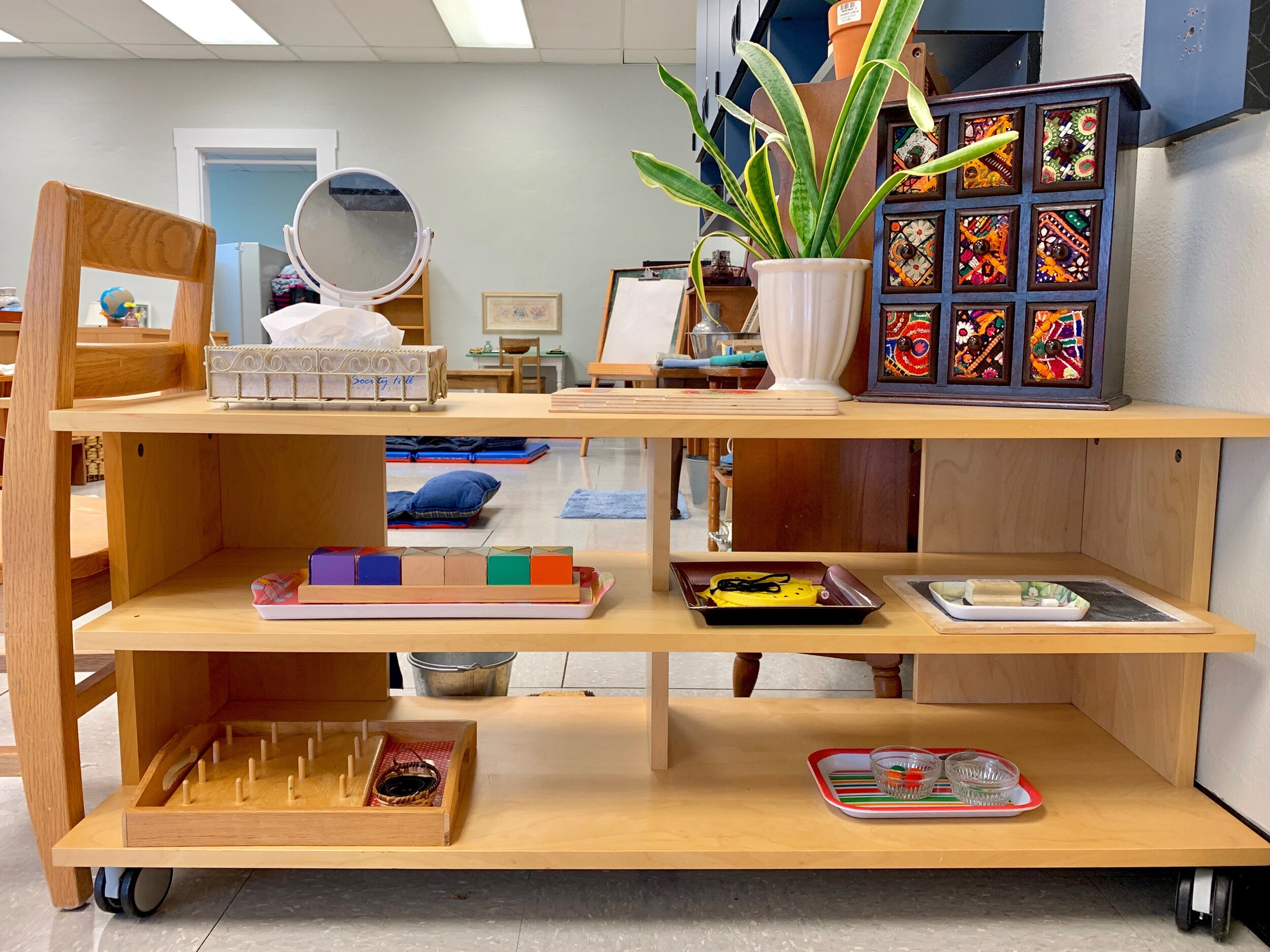 Montessori Transitional Shelf