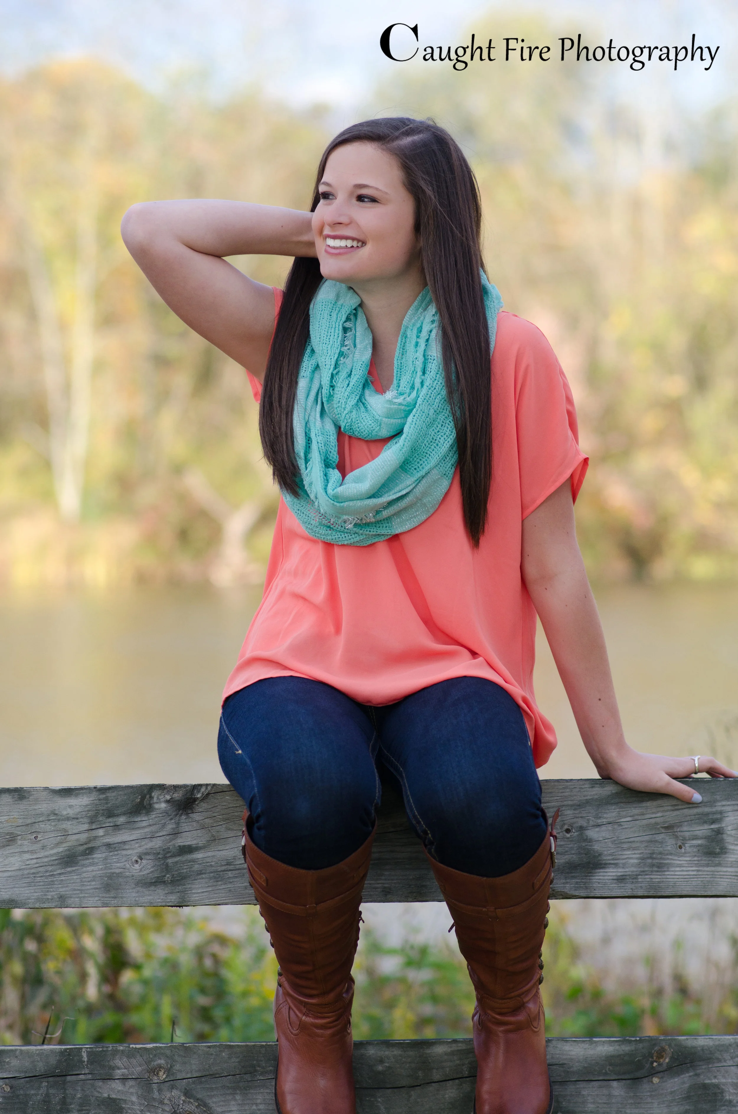 Senior Portrait by Caught Fire Photography